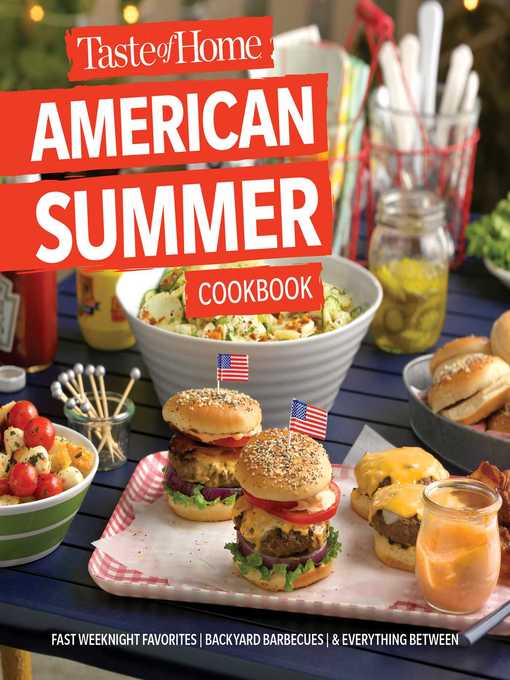 Title details for Taste of Home American Summer Cookbook by Taste of Home - Wait list